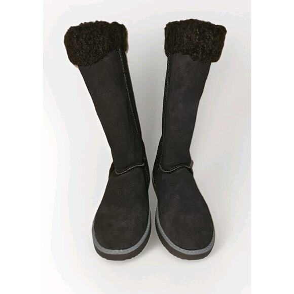 New! Aussie Merino Boots Brown Suede Size 6M - Picture 2 of 10